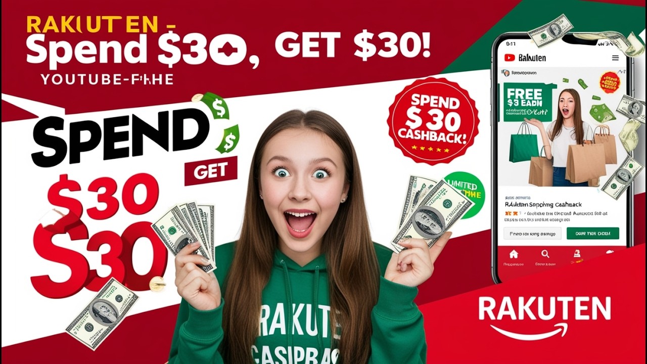 Rakuten Spend $30 Get $30 &ndash; How to Claim Your Cashback Bonus!