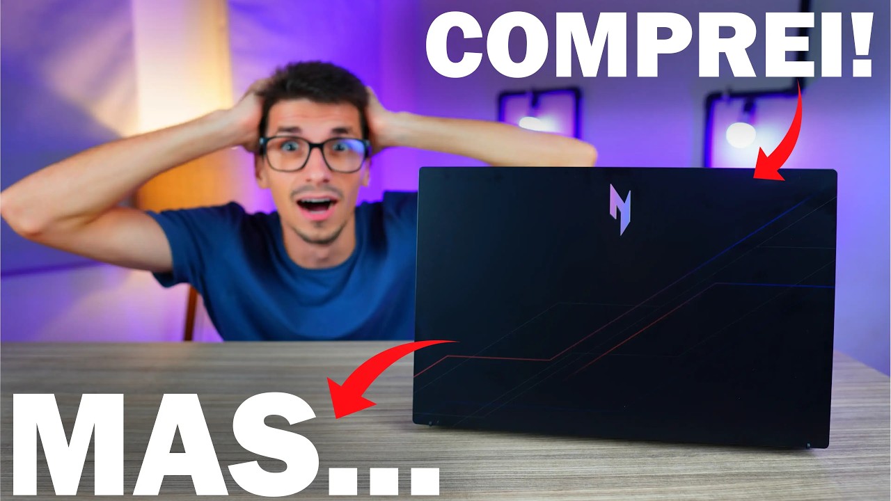 NOTEBOOK GAMER ACER NITRO V15 VALE A PENA?