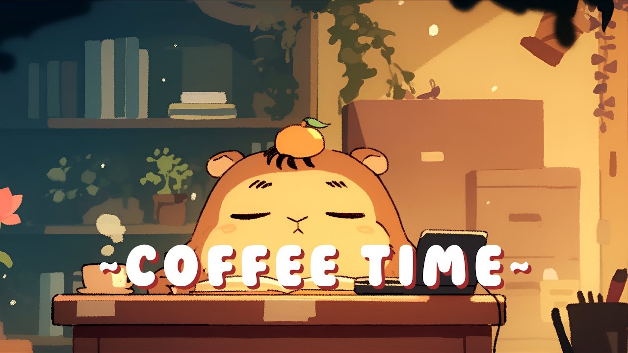 [1 Hour] Capybara Music Lab - Peaceful Music for Your Soul ~ Cozy Times ~ 🎵 💫 | High Quality