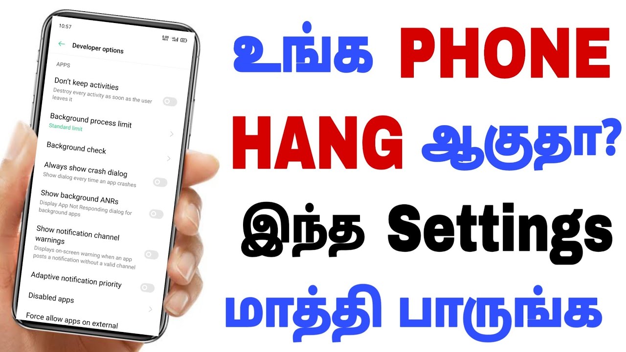 Phone Hang ஆனா இத மாத்துங்க | Mobile Hanging Solution Tamil | How to Solve Mobile Hanging Problem