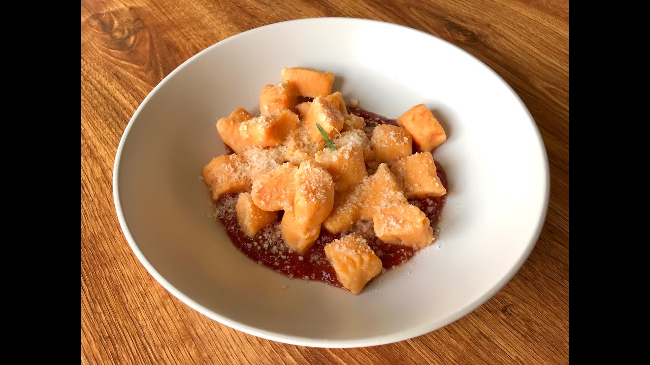 Sweet potato gnocchi (no eggs)