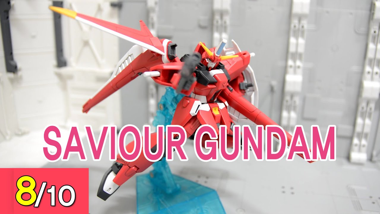 [Review] HG 1/144 세이버 건담 - Saviour Gundam