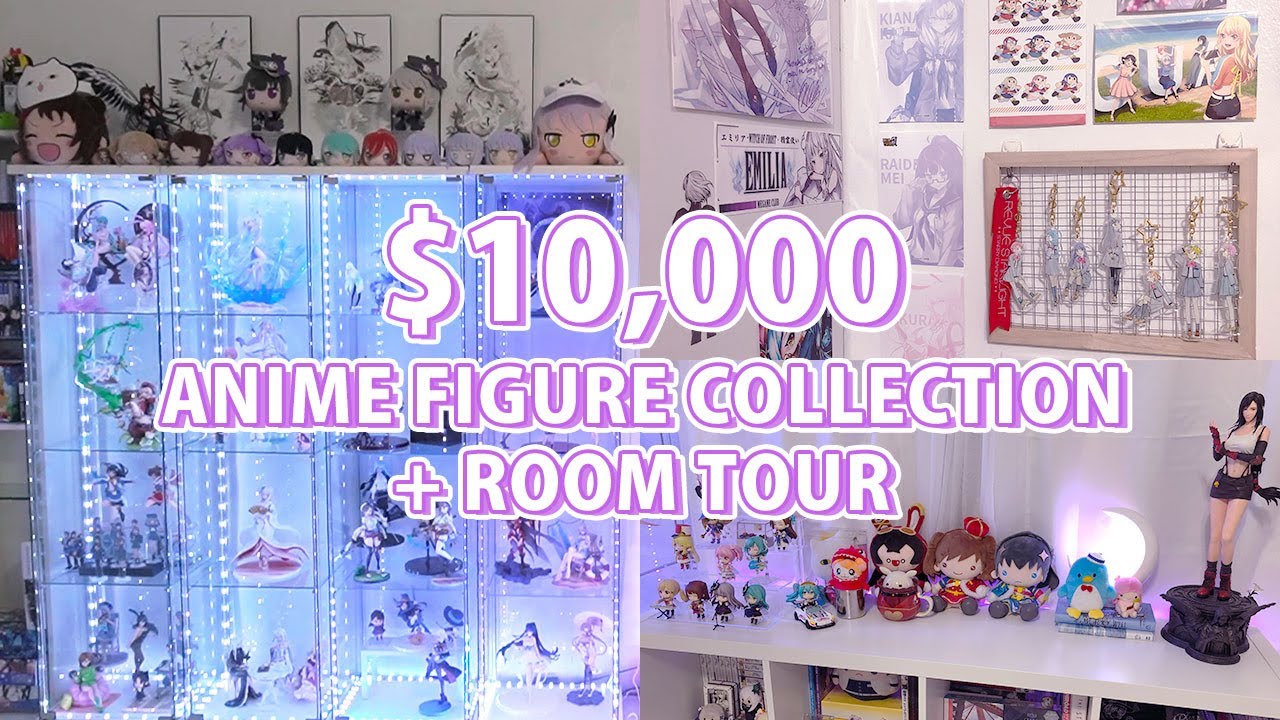 ✨my $10,000 anime figure collection + room tour✨
