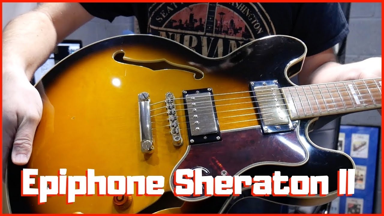 Epiphone Sheraton II Vintage Sunburst