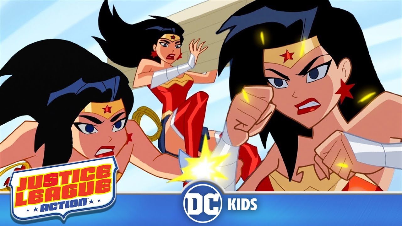 Justice League Action | Wonder Woman In Action | @dckids