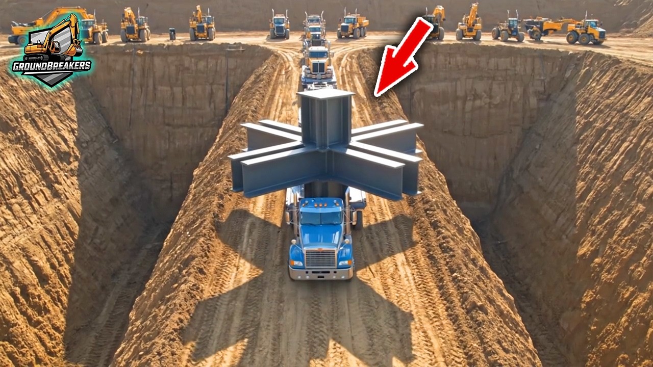 Máy Xúc Triệu View & Hạm Đội Siêu Cơ Giới Xây Dựng Công Trình Khổng Lồ | Groundbreakers