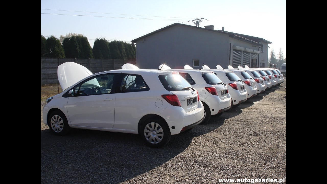 NOWA Toyota Yaris III FL - flota 45 aut na LPG
