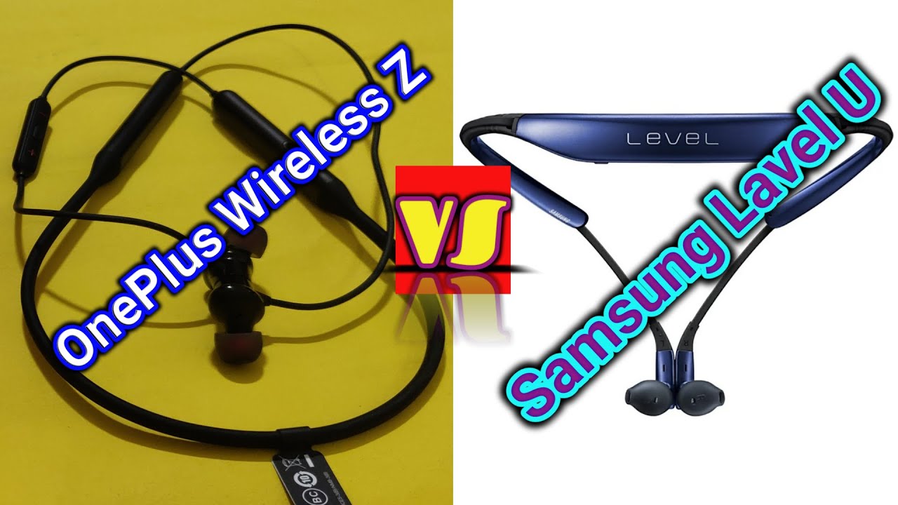 Oneplus Z Wireless Earphones VS Samsung Lavel U Details Comparison Video 📹 || Step By Step...