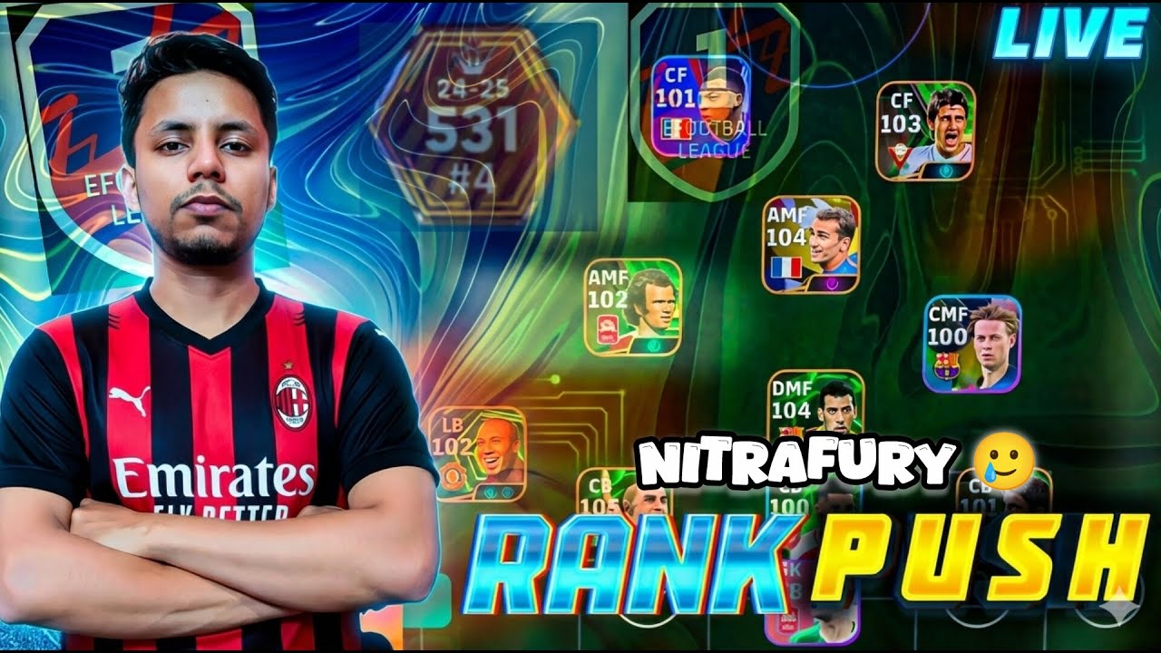 efootball live Rank push in subscriber account🫠