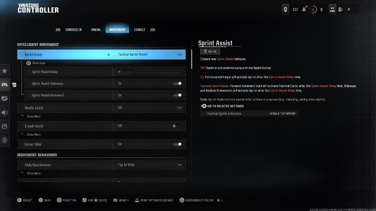 NEW!!!!! Bo6 auto tac-sprint enabled