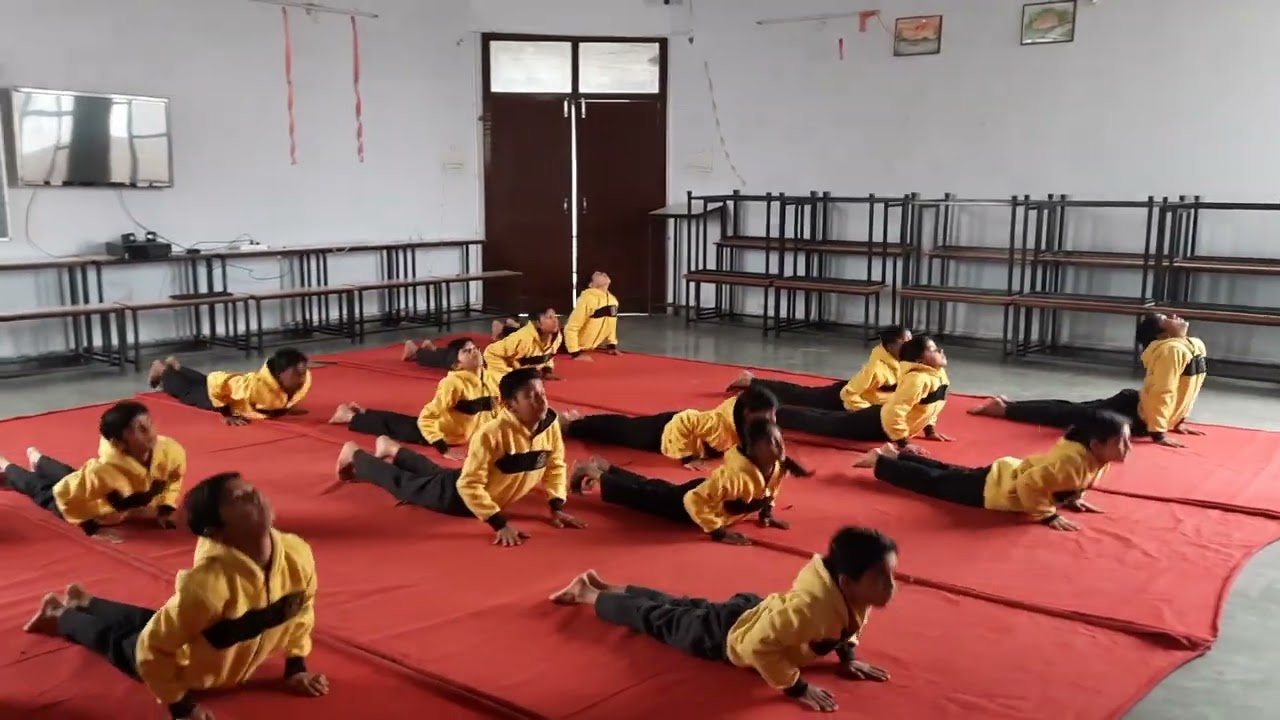 Yuva divas Surya Namaskar