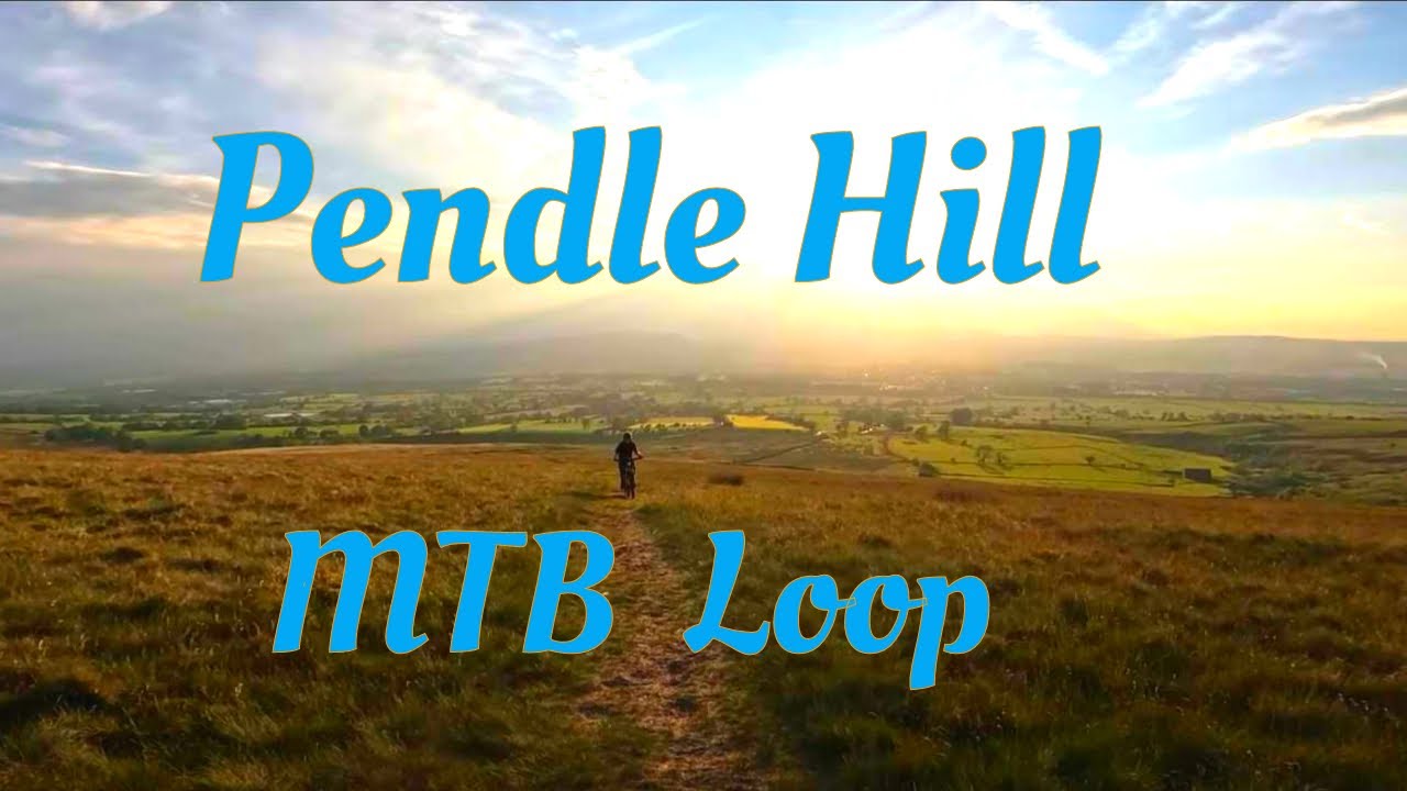 Pendle Hill MTB Loop - 2Climbs 2Descents | Mountain Bike Ride | Orbea Rallon #garmin #gopro #strava