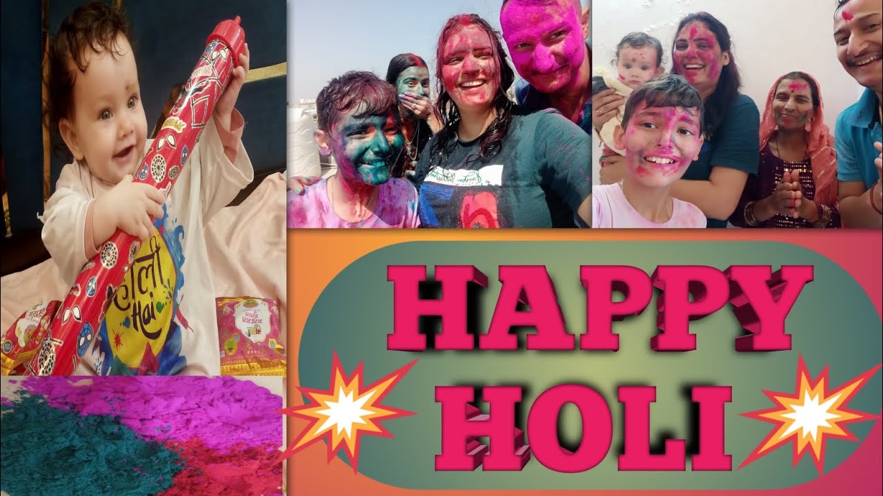🧡💓Happy Holi ♥️💛
