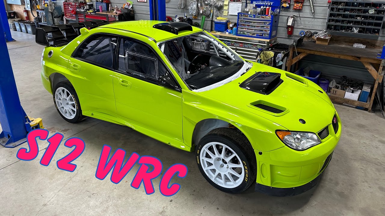Subaru S12 WRC - Painted & Assembled - Complete