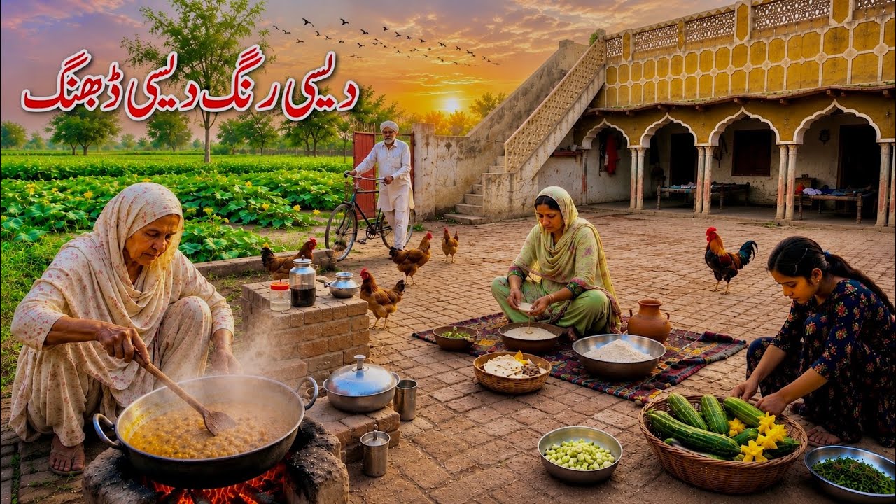 Gaon Ki Zindagi | Ami Ne Banaya Halwa | Kadu Torna Aur Abu G Ka Safar | Village Life Pakistan 🌾