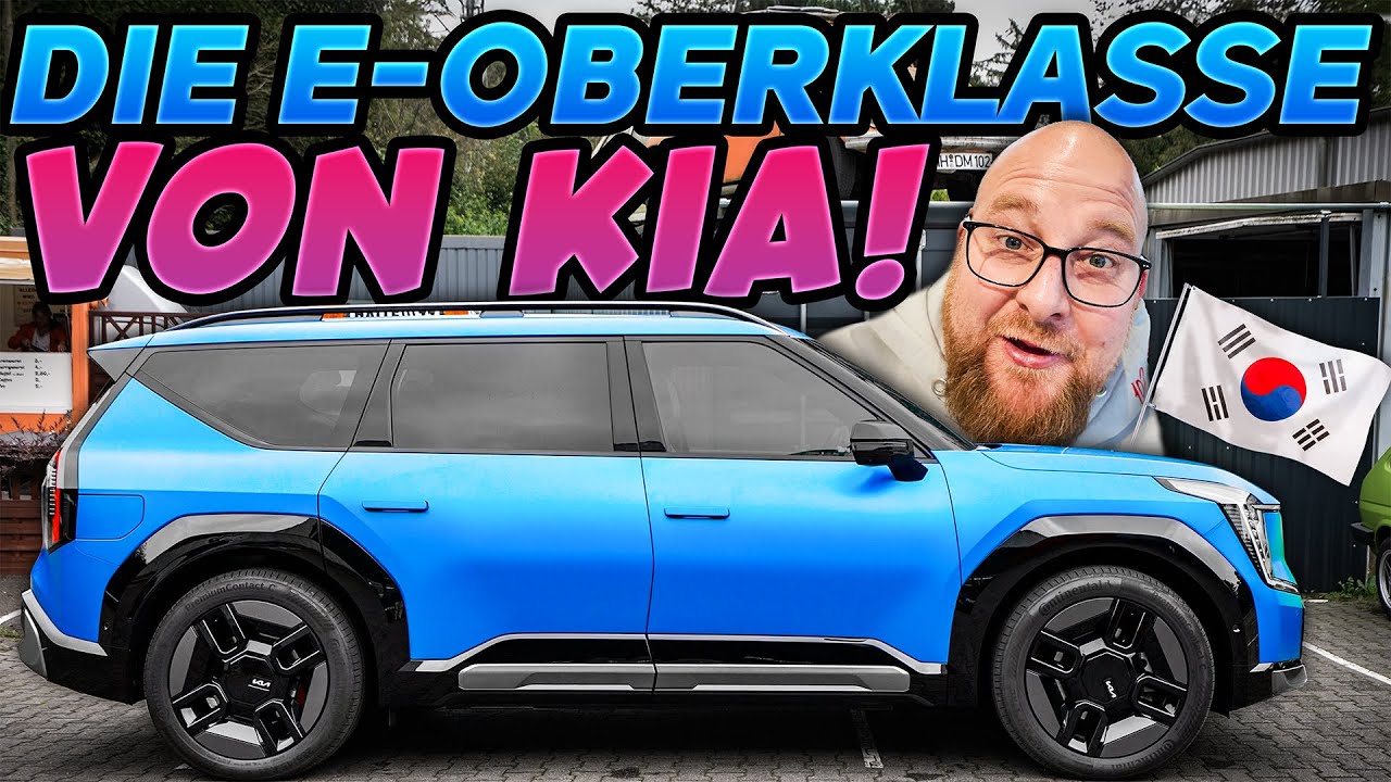 LUXUS trifft auf FUNKTIONALITÄT! - Kia EV9  - 2500 Kg Anhängerlast & 7 SITZE!