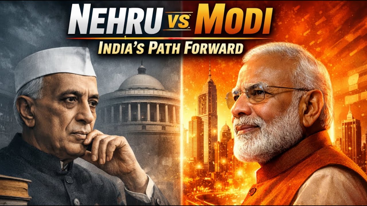 Nehru vs Modi | India&rsquo;s Path Forward #modi #nehru