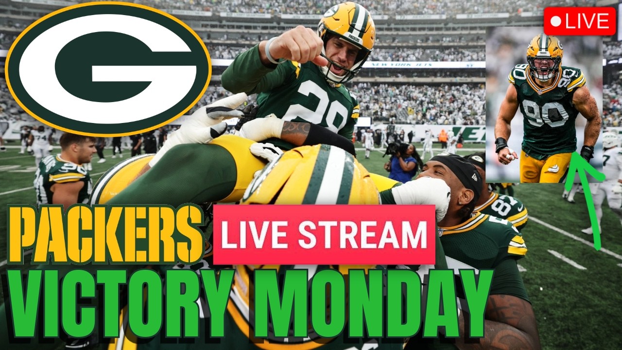 🔴LIVE VICTORY MONDAY!  Packers Week 2 Report: Why The Jets Loss Was Actually A Massive Win