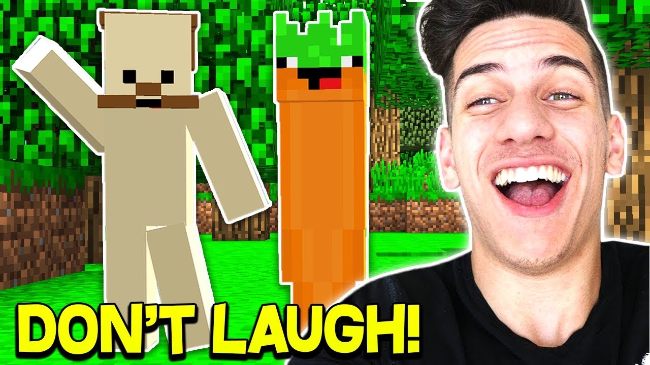 HALLOWEEN TRY NOT TO LAUGH CHALLENGE! (WITH UNSPEAKABLEGAMING, 09SHARKBOY, & MOOSECRAFT)