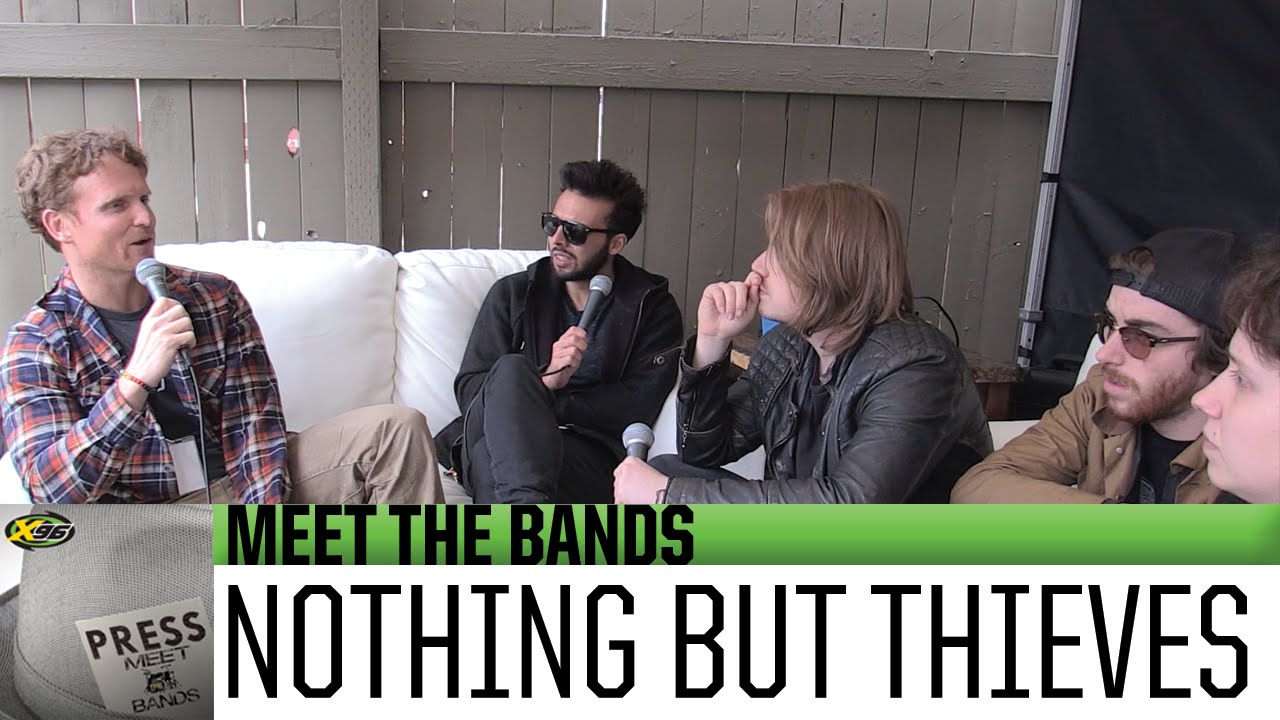 X96 Meet the Bands | Nothing But Thieves (2016 Big Ass Show)
