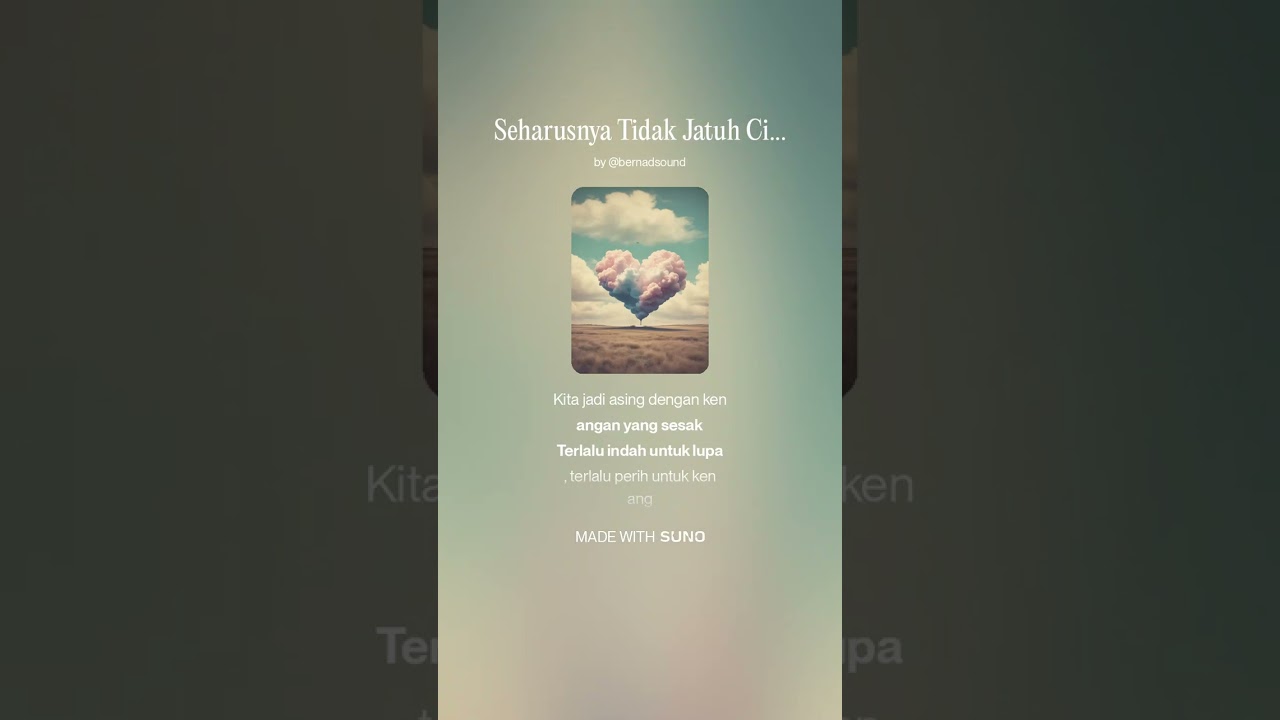 🎧 Alt-Soundtrack | Seharusnya Tidak Jatuh Cinta