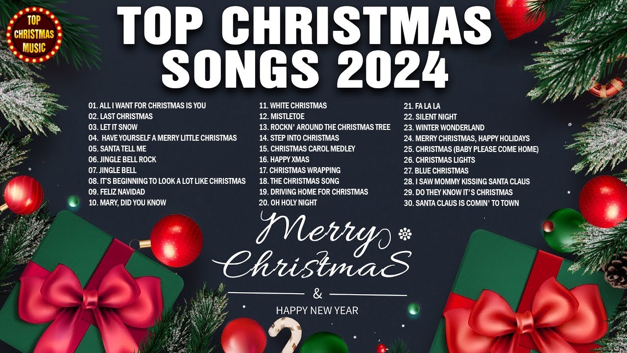 Top Christmas Songs of All Time🎄Best 100 Christmas Songs Playlist 2024🎅🏼Christmas Songs Medley 2024