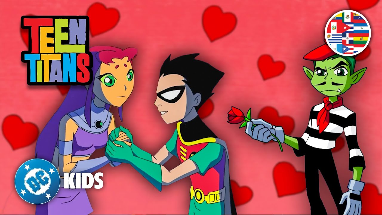 🥰💋 ¡Los Titanes están ENAMORADOS! | Teen Titans en Latino 🇲🇽🇦🇷🇨🇴🇵🇪🇻🇪 | @DCKidsLatino