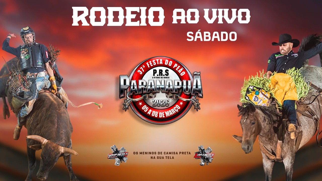 PARANAPUÃ-SP 2026 | SÁBADO (AO VIVO)