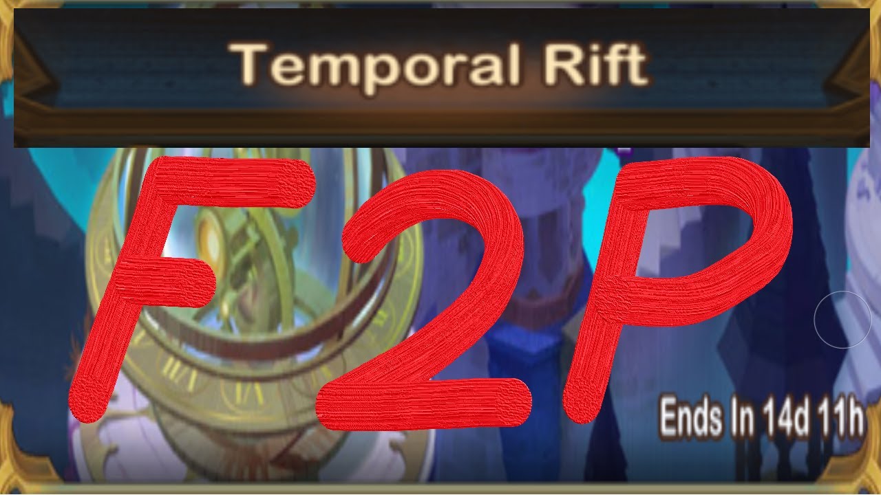 Temporal Rift F2P Floor 300 Guide