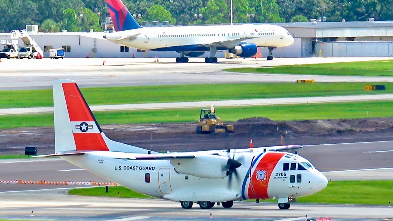 USCG HC-27J Spartan Spotting TPA