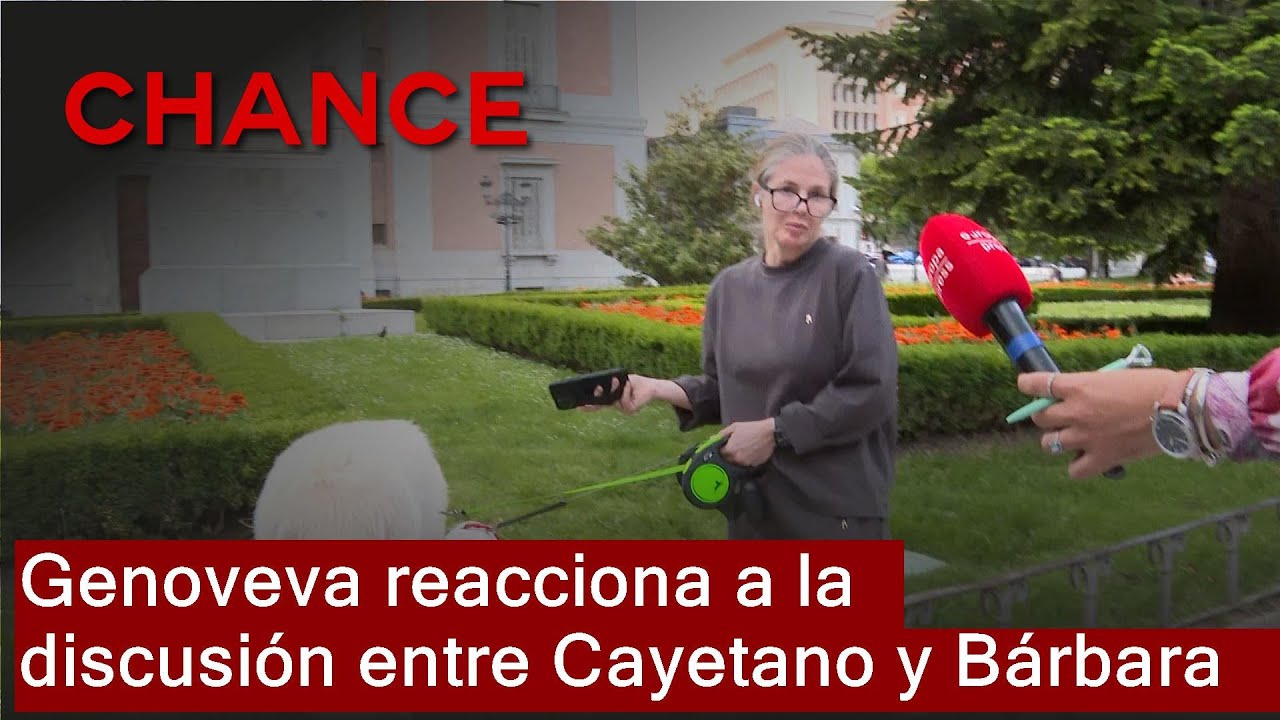 Genoveva Casanova, su llamativa reacci&oacute;n a la tensa discusi&oacute;n entre Cayetano y B&aacute;rbara Mirjan