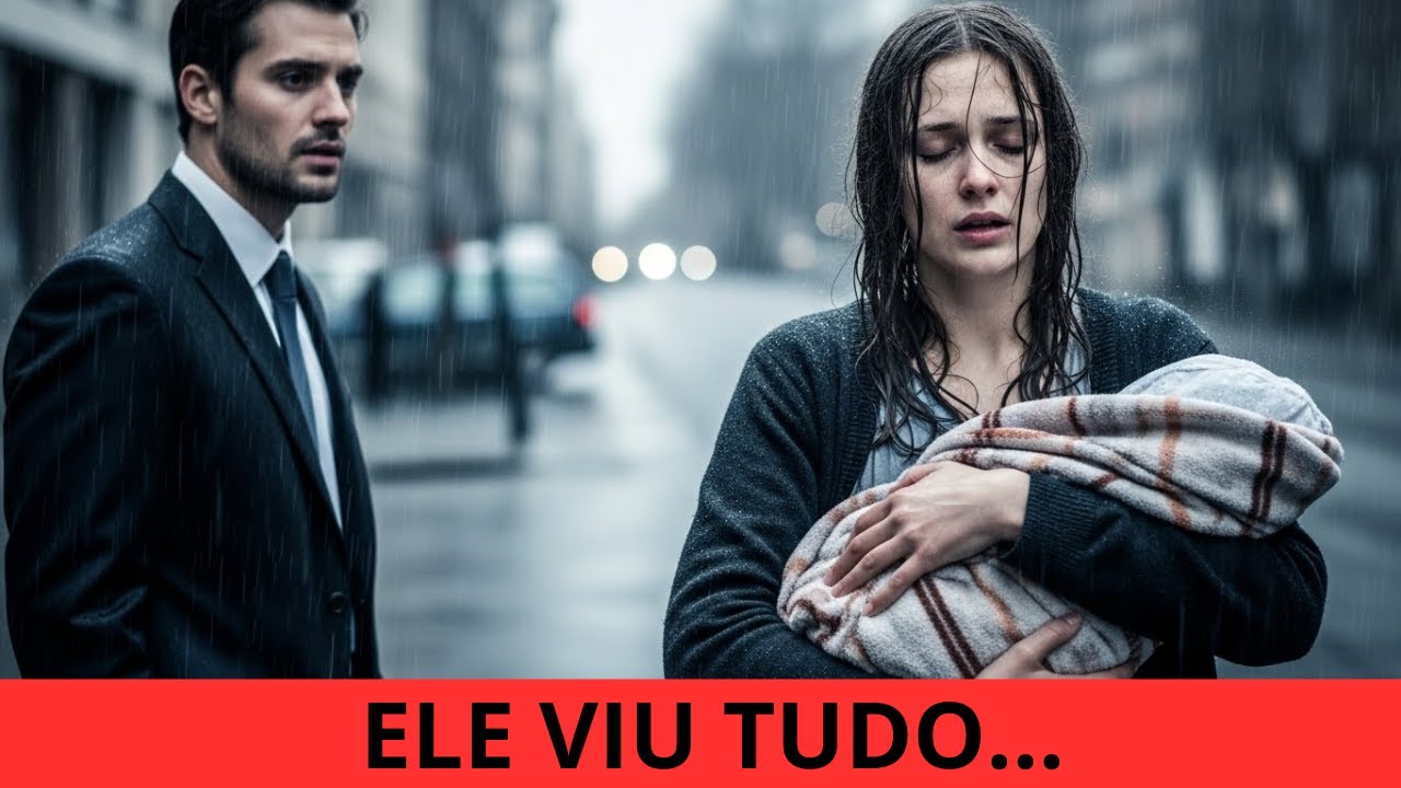 Milionário Vê Sua Faxineira Na Chuva Com Seu Bebê e Sem Pensar Dá a Chave De Sua Casa Para Ela