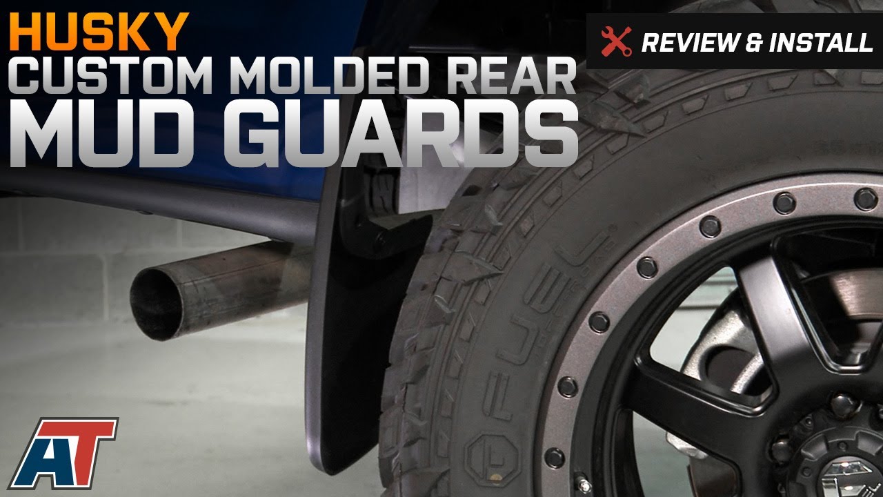 2015-2016 F150 Husky Custom Molded Rear Mud Guards Review & Install