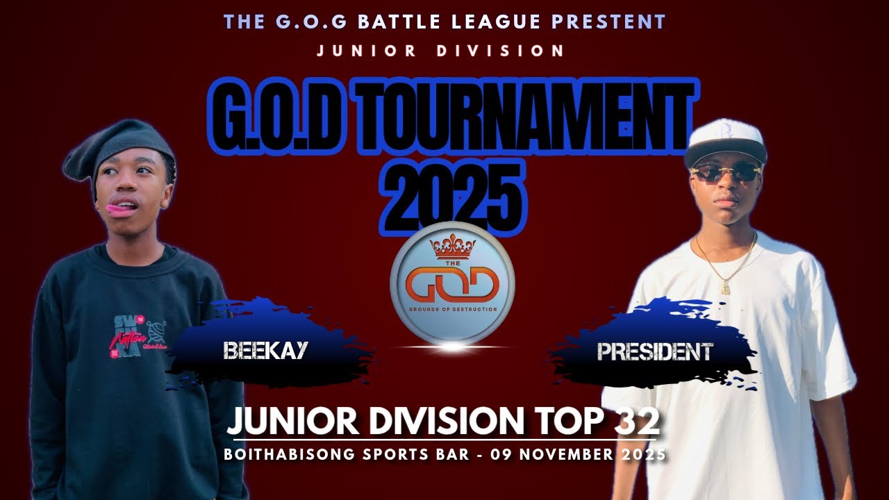 Beekay VS President (JUNIOR TOP 32) | The G.O.D Tournament 2025
