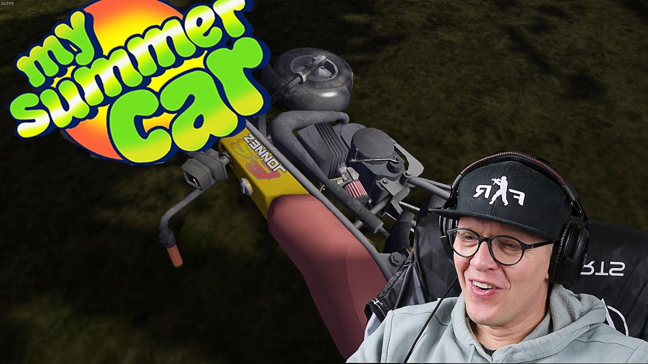 My Summer Car #2 Faija on mopolla liikenteessä