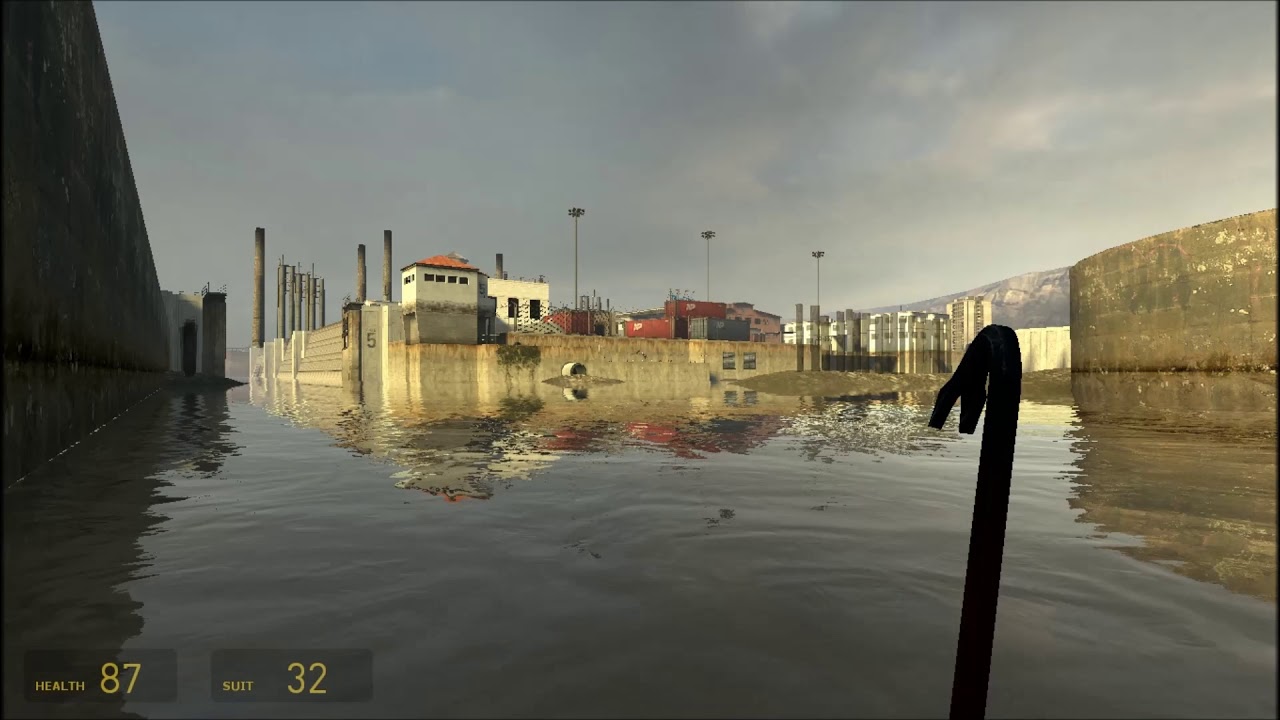 Half-Life 2 - 2004 - 1 Hour of Water Hazard Ambience - ASMR