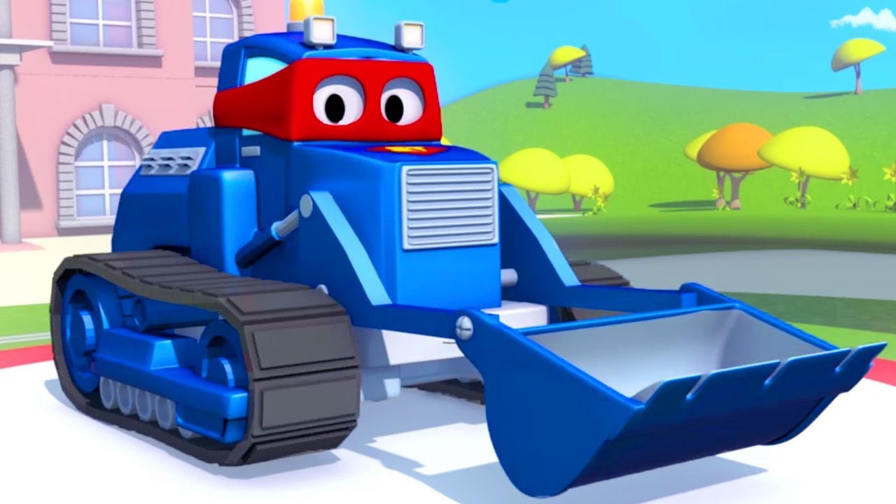 불도저 The Bulldozer - 슈퍼 트럭 칼 🚚 ⍟ 어린이를 위한 트럭 만화 Car City - Korean Animation Cartoons for Kids