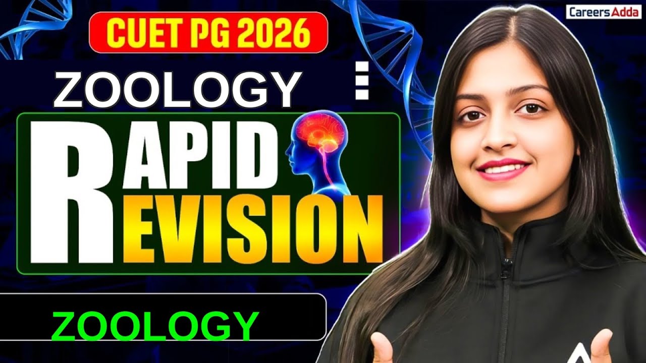 CUET PG Zoology 2026  | Rapid Revision for Exam | Most Important Topics