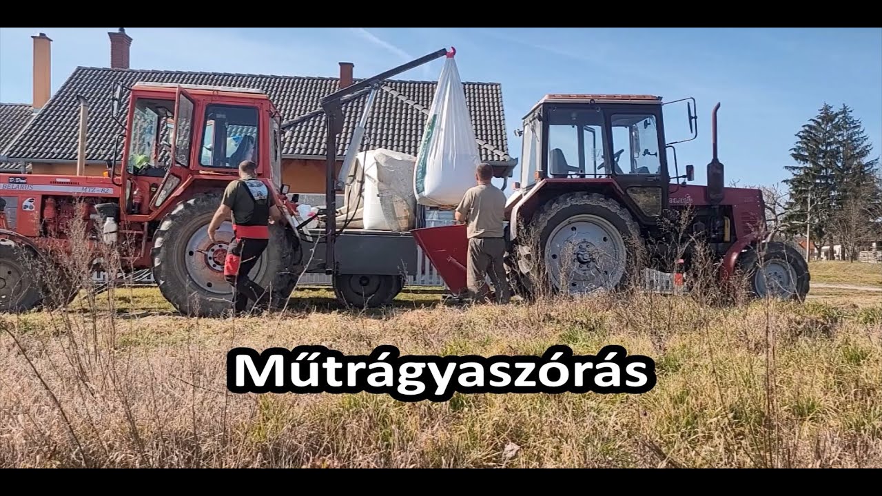 [2023] Műtrágyaszórás {Mtz-82 Turbó & Mtz 820} *D.Deni*