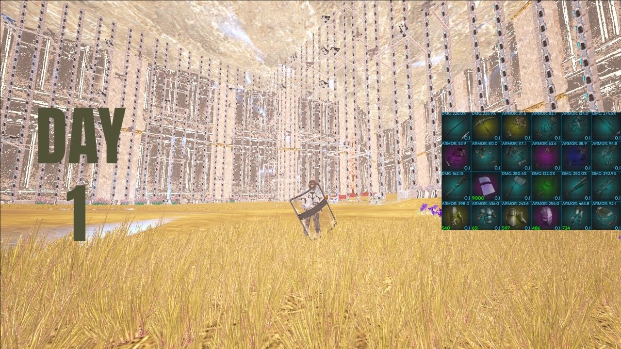 How a solo starts late and gets tek and farms alot of bps on inx solos - Ark PvP - ASE - PVP