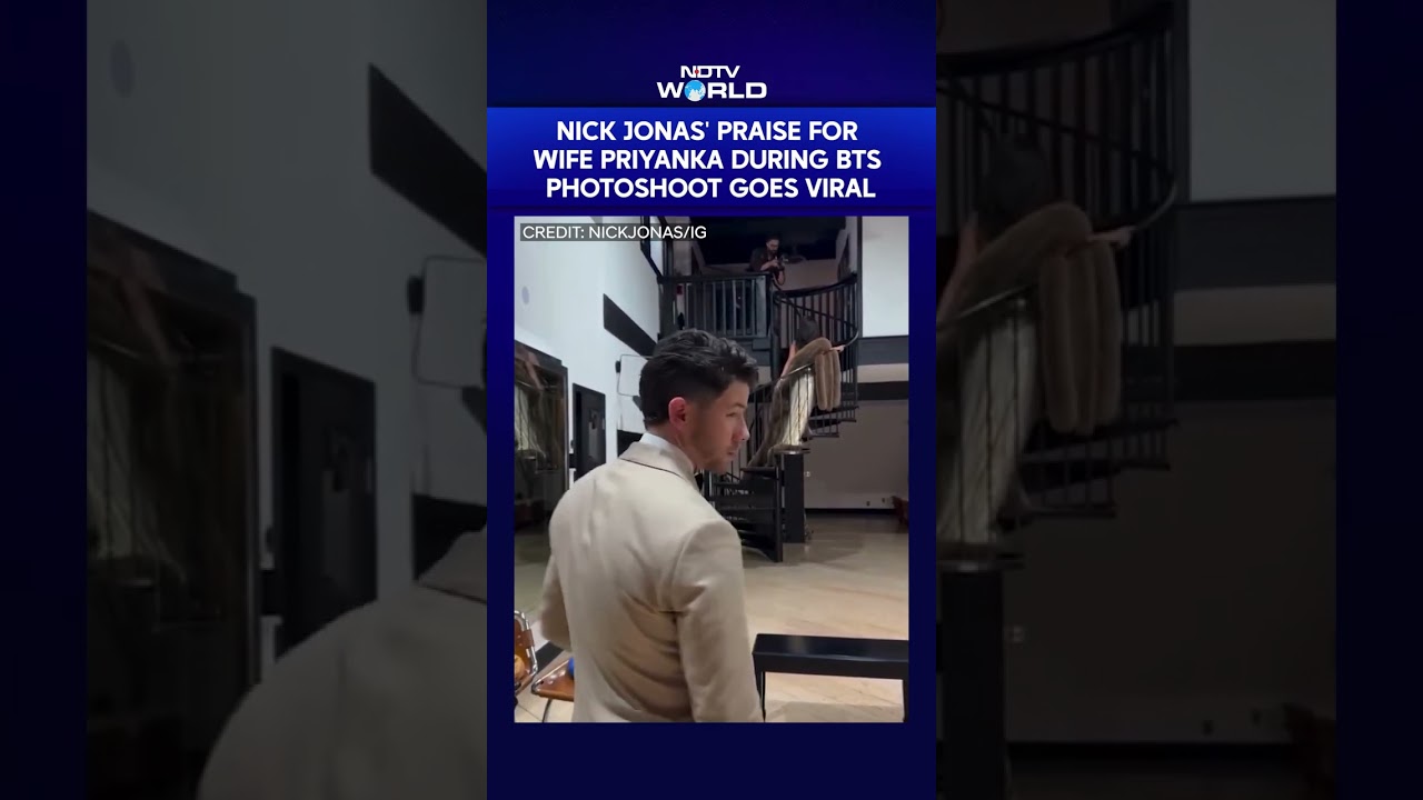 Nick Jonas' Praise For Wife Priyanka During BTS Photoshoot Goes Viral