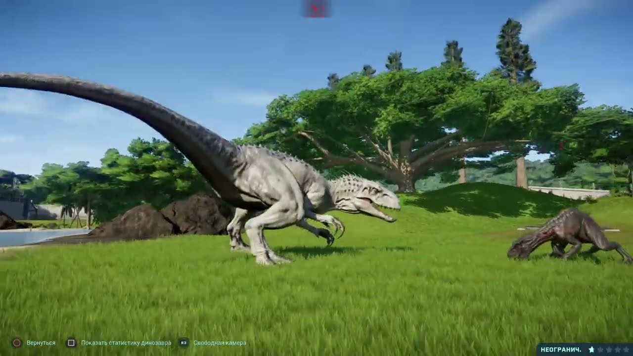 Indoraptor VS Indominus Rex☠️