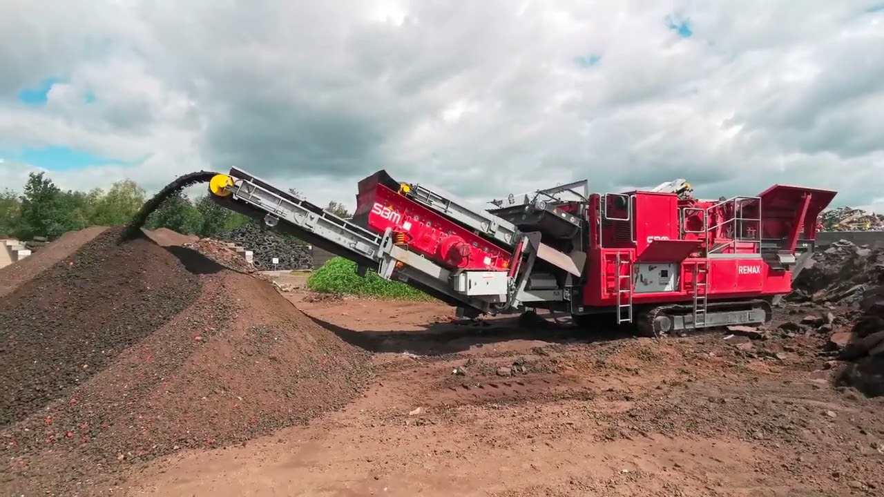 SBM REMAX 300 DIESEL ELECTRIC IMPACT CRUSHER