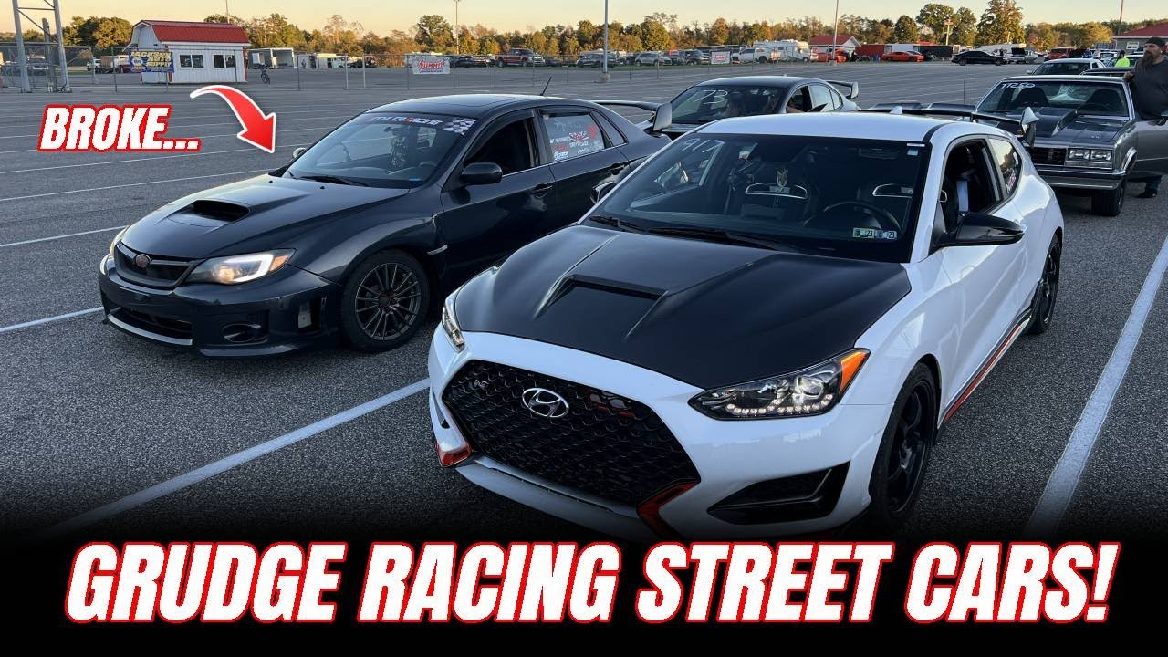 I BROKE my WRX Grudge Racing at the Track...
