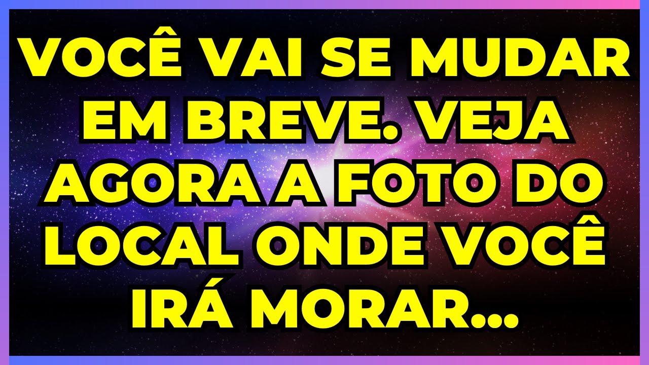 🏠 VOCÊ VAI SE MUDAR EM BREVE. VEJA AGORA A FOTO DO LOCAL ONDE VOCÊ IRÁ MORAR...