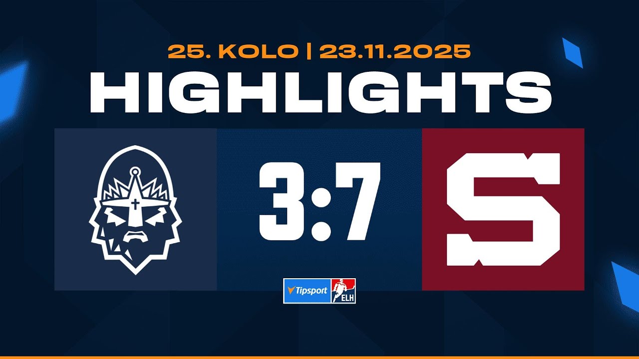 Highlights | Rytíři Kladno vs. HC Sparta Praha 3:7 | 23.11.2025