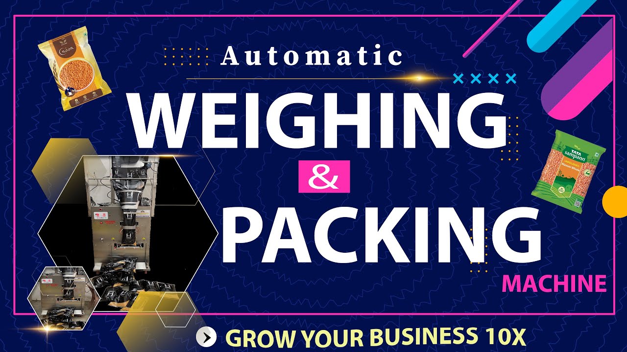 Automatic Weighing and Packing Machine | weighing machine
