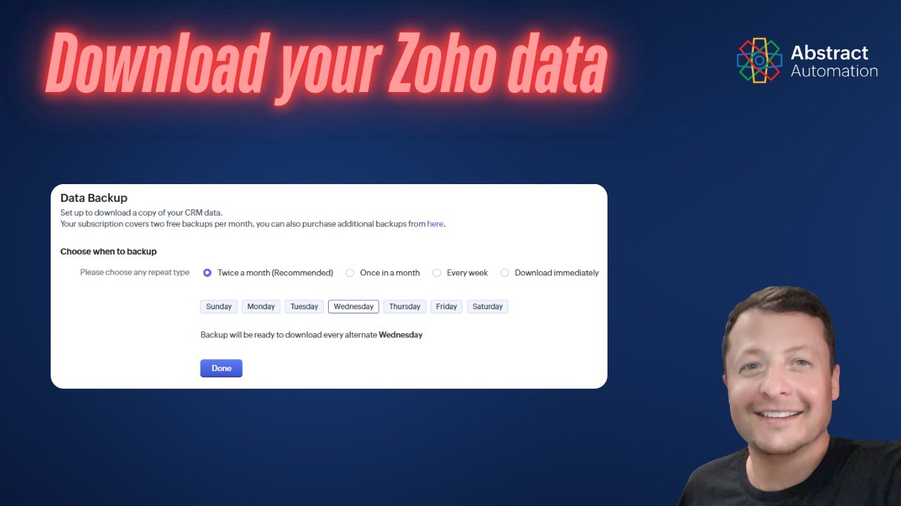 How to Back Up Your Data from Zoho CRM, Books, Analytics, and More
