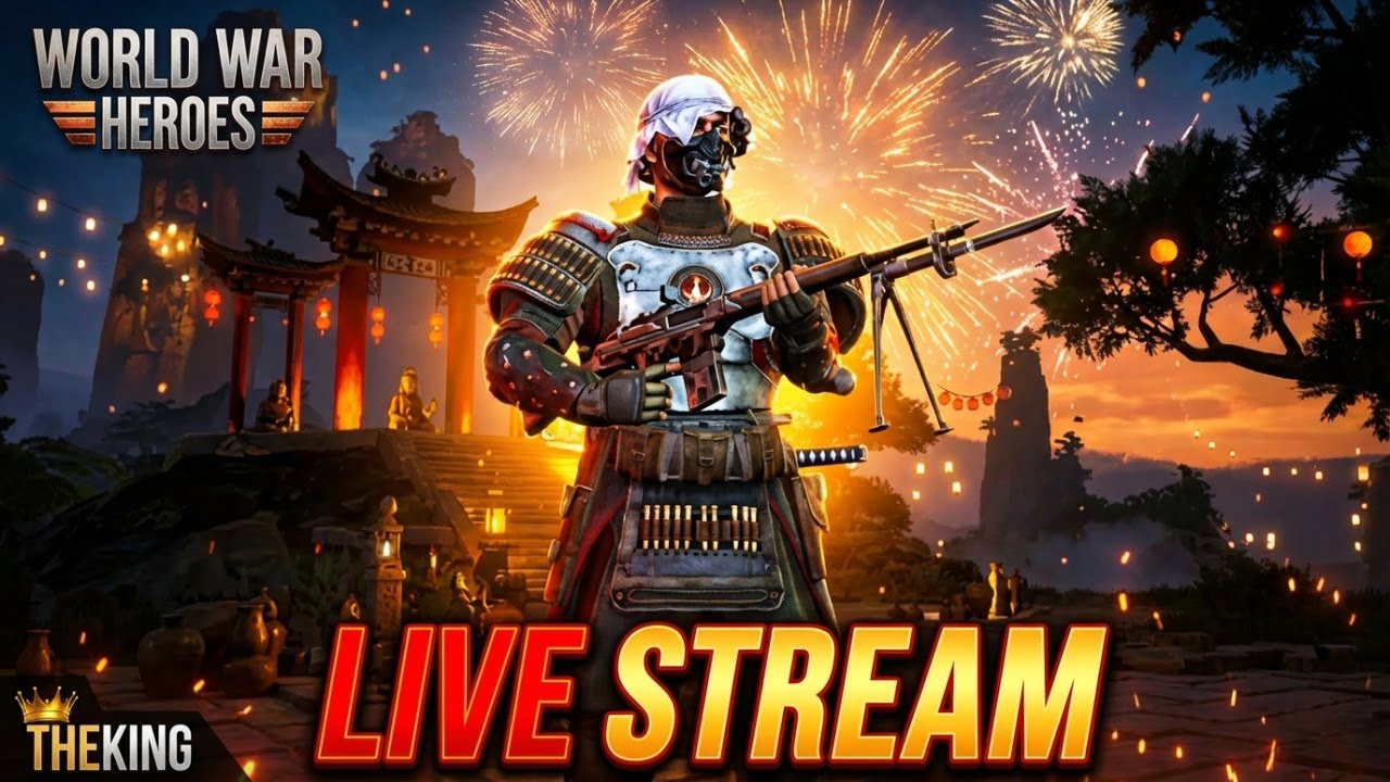 World War Heroes LIVE THEKING #gaming  #livestream #euserver#worldwarheroes,#fpsgaming,#livegaming
