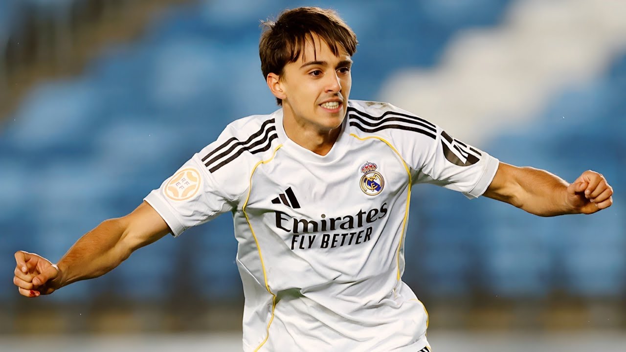 Pol Fortuny vs Athletic Bilbao B | Real Madrid Castilla